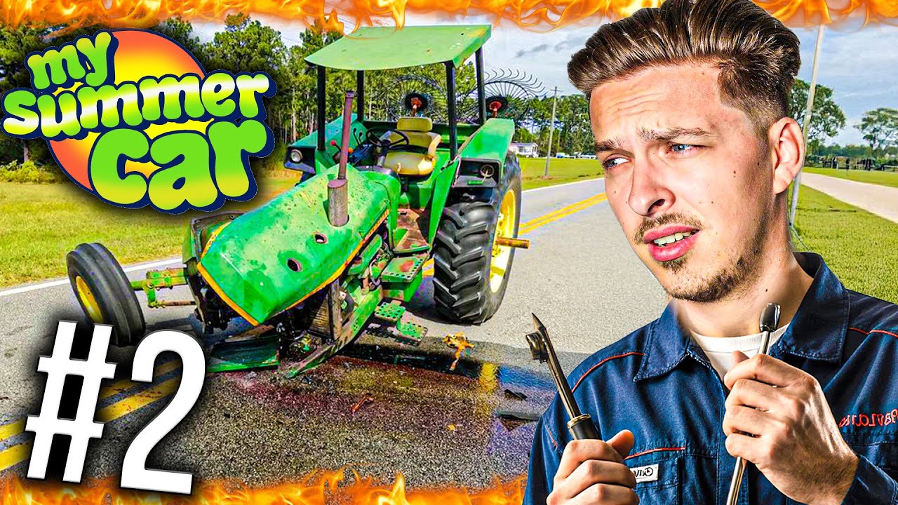 JAK JSEM PŘIŠEL O TRAKTOR A MOTORKU! | MY SUMMER CAR #2!