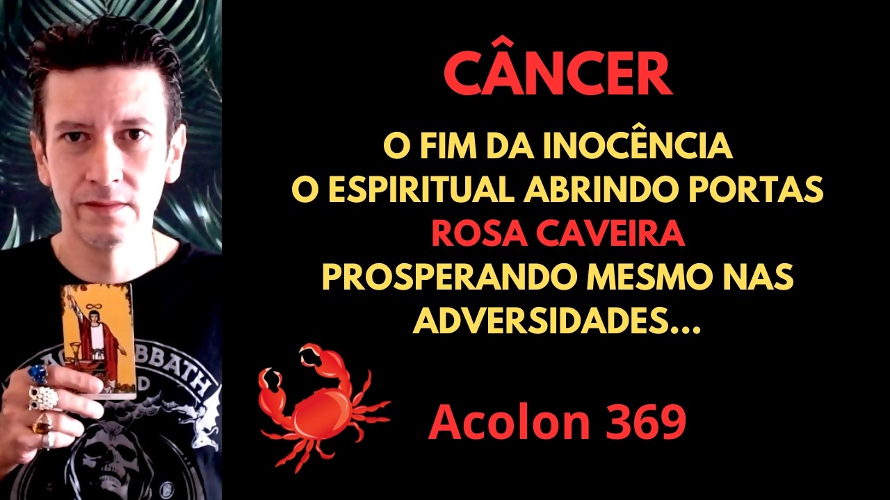 Câncer Bônus - Rosa Caveira #baralhocigano #tarot #cancer #signodecancer #magia #fe #cartomancia
