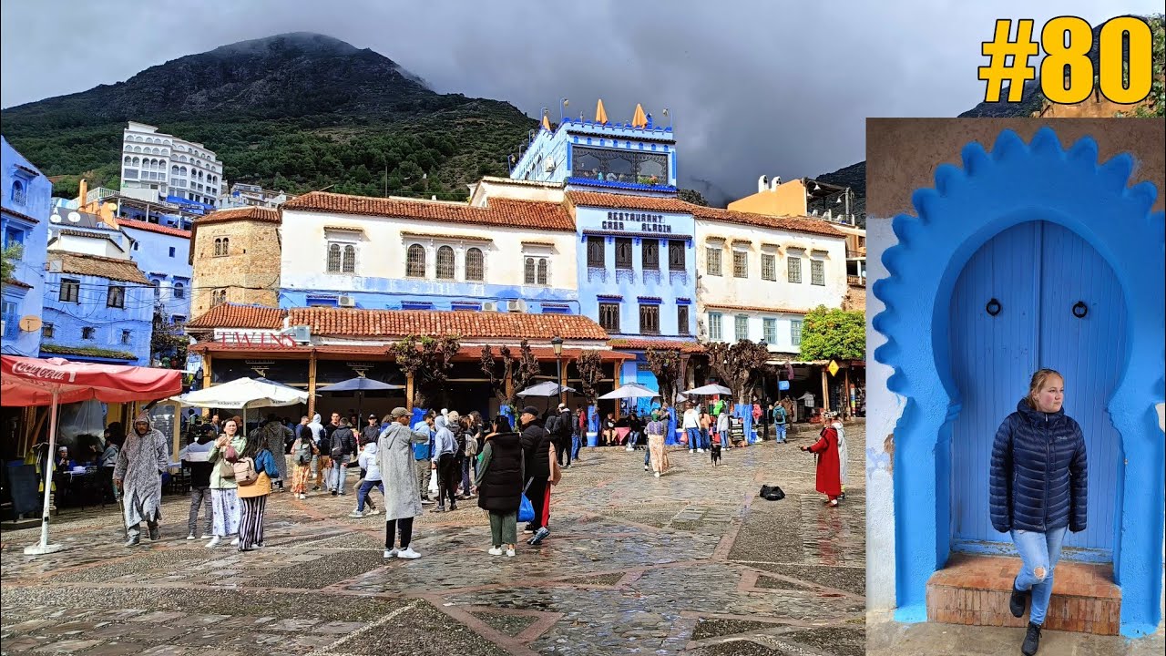 MET DE CAMPER IN MAROKKO, DE BLAUWE STAD CHEFCHAOUEN VERKENNEN #80