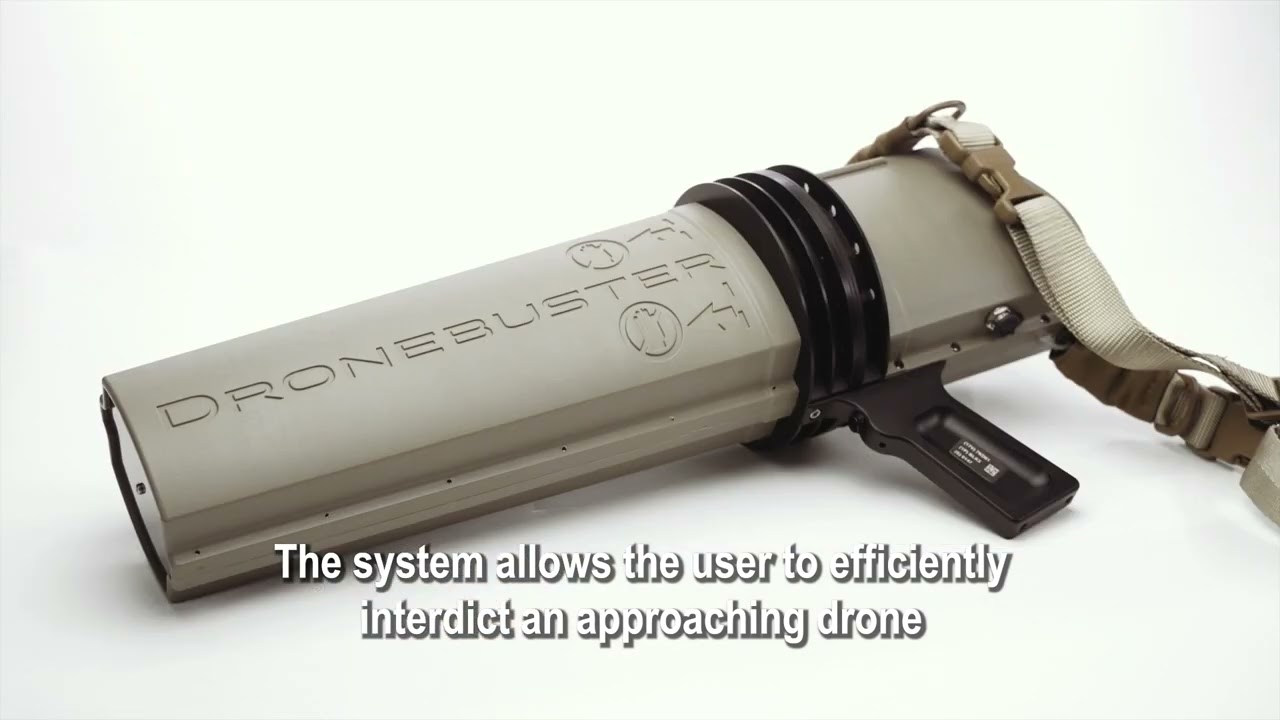 C-UAS Dronebuster&reg; for Law Enforcement: Product Video