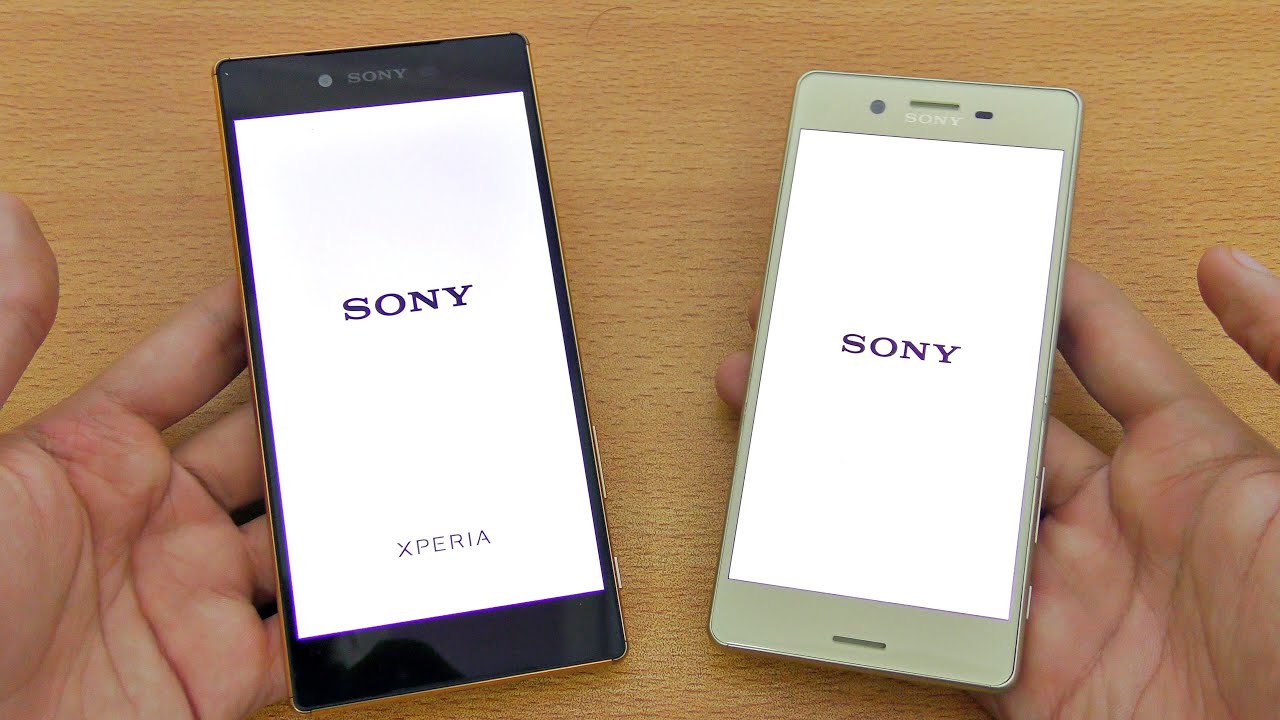 Sony Xperia X vs Xperia Z5 Premium - Speed Test! (4K)