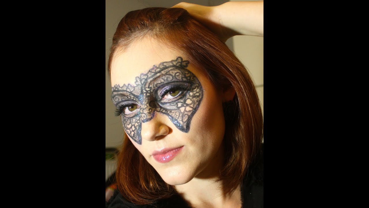 Sexy Halloween Look - Maschera di Pizzo