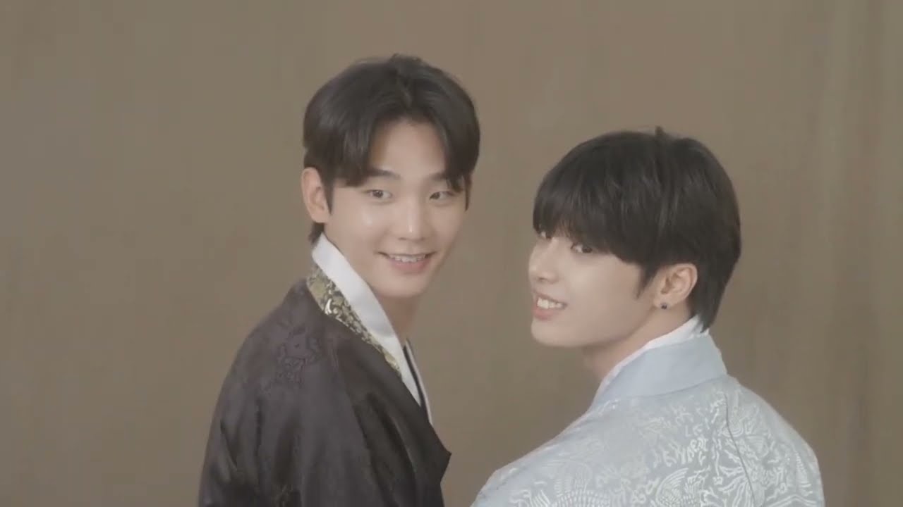 [2J] ✨사랑인가요[MV]✨️ 🍫생일기념 🐻‍❄️🐻의  한복 데이트  🎀지한🧡🖤재준🎀 #2J #시티보이로그 #쟌쥰 #Cityboy_Log #지한 #재준 