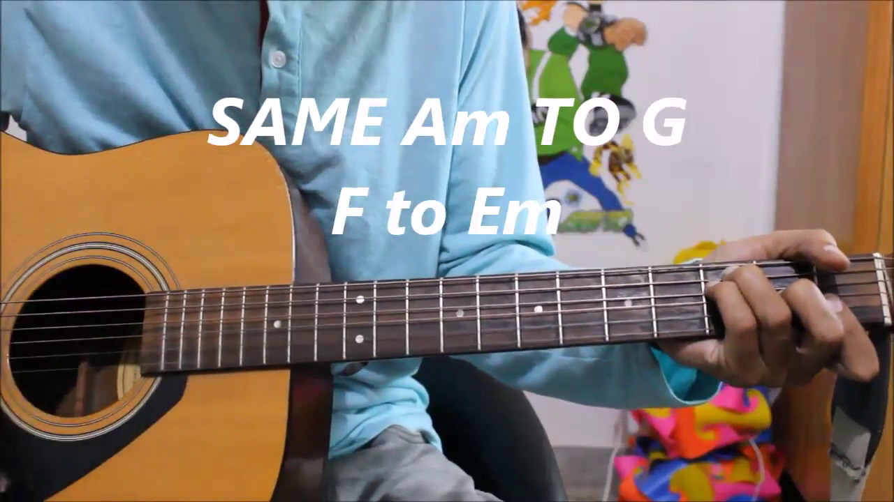 Haal E Dil Tujko Sunata - Acoustic Unplugged - Intro Guitar chords cover lesson - Murder 2