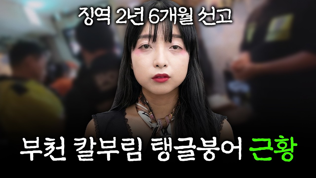부천역 칼부림 BJ 탱글붕어 근황