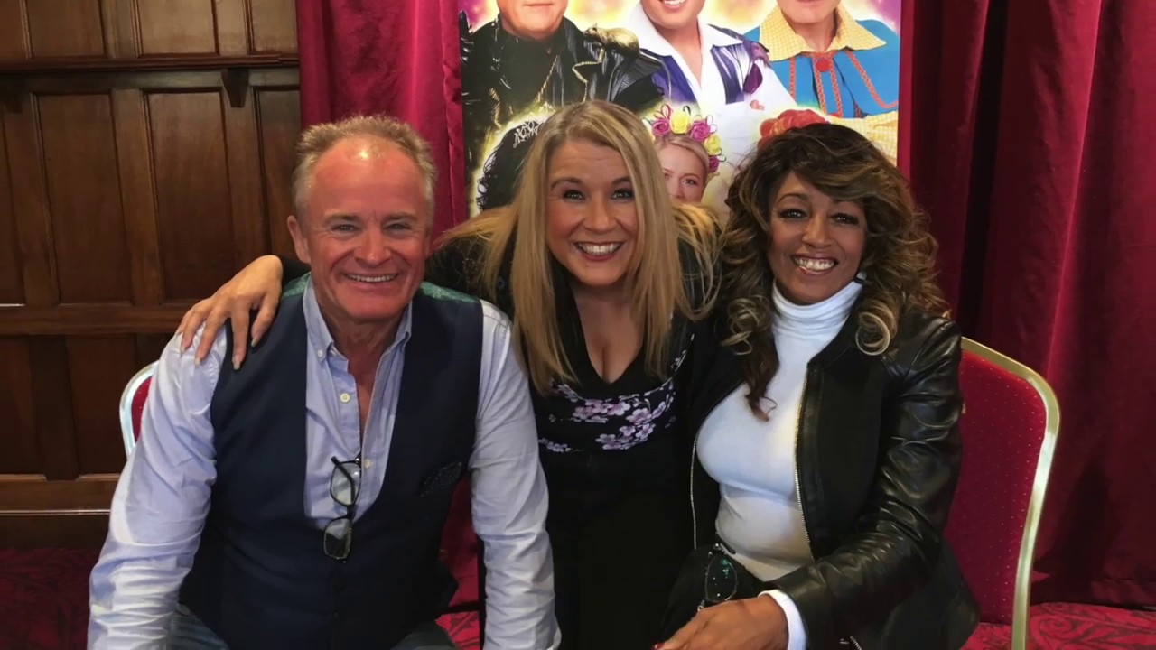 Mayflower Panto Interviews Sheila Ferguson and Bobby Davro
