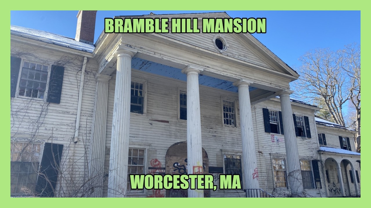 Exploring ABANDONED Bramble Hill Mansion (Worcester, MA)
