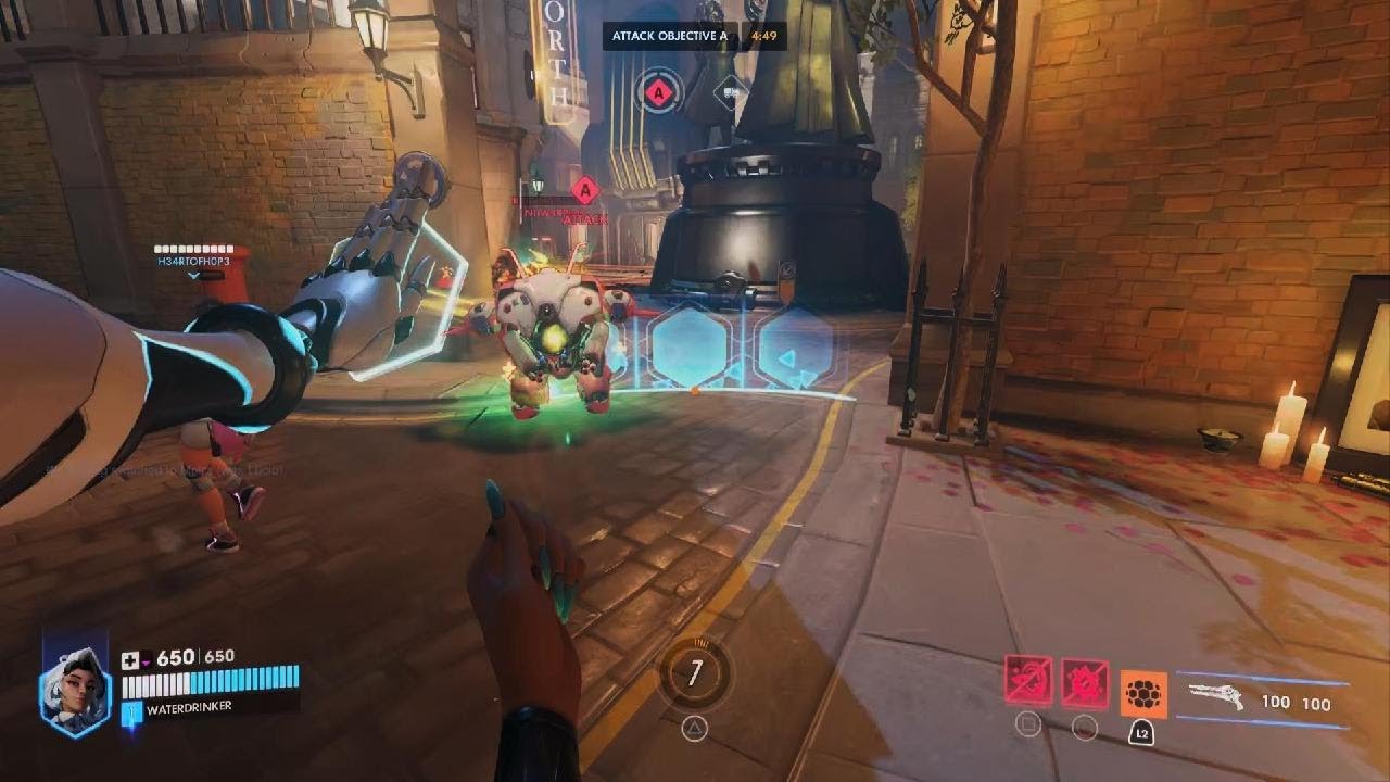 First ever try at the new tank Domina in Overwatch