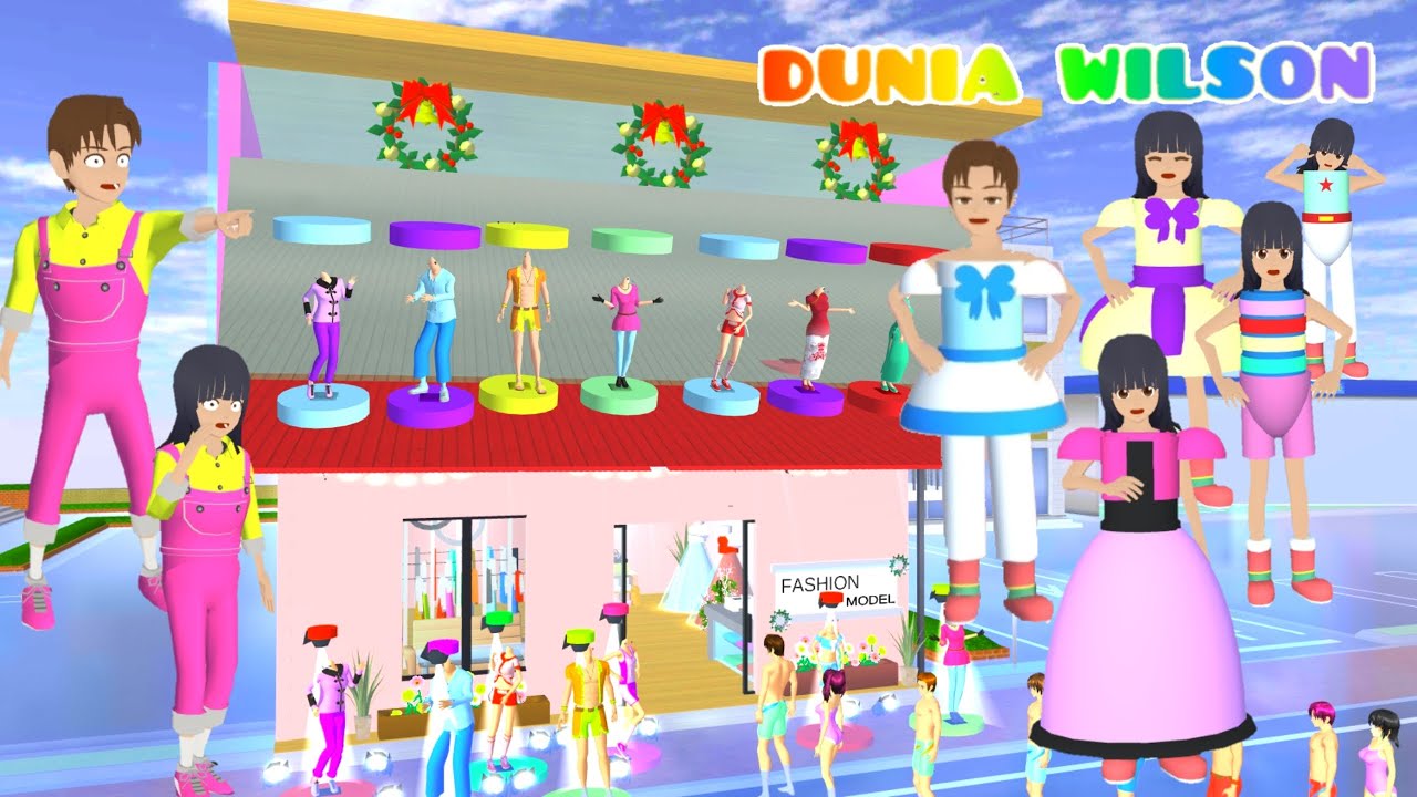 Semua Baju di Kota Sakura Hilang ‼️ Yuta Mio Panik Ada Pencuri Yuta Jadi Cewek ⁉️ Sakura School