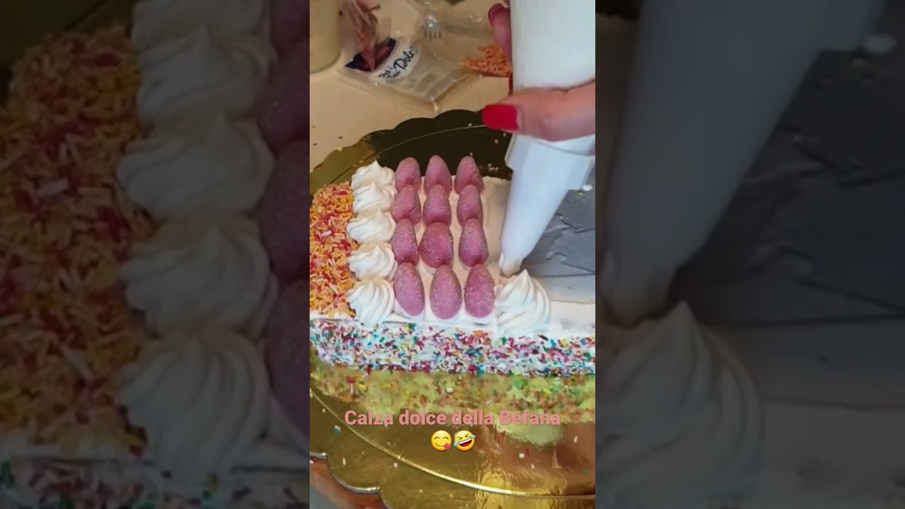 Calza dolce della Befana😋🍬🍭🧦
