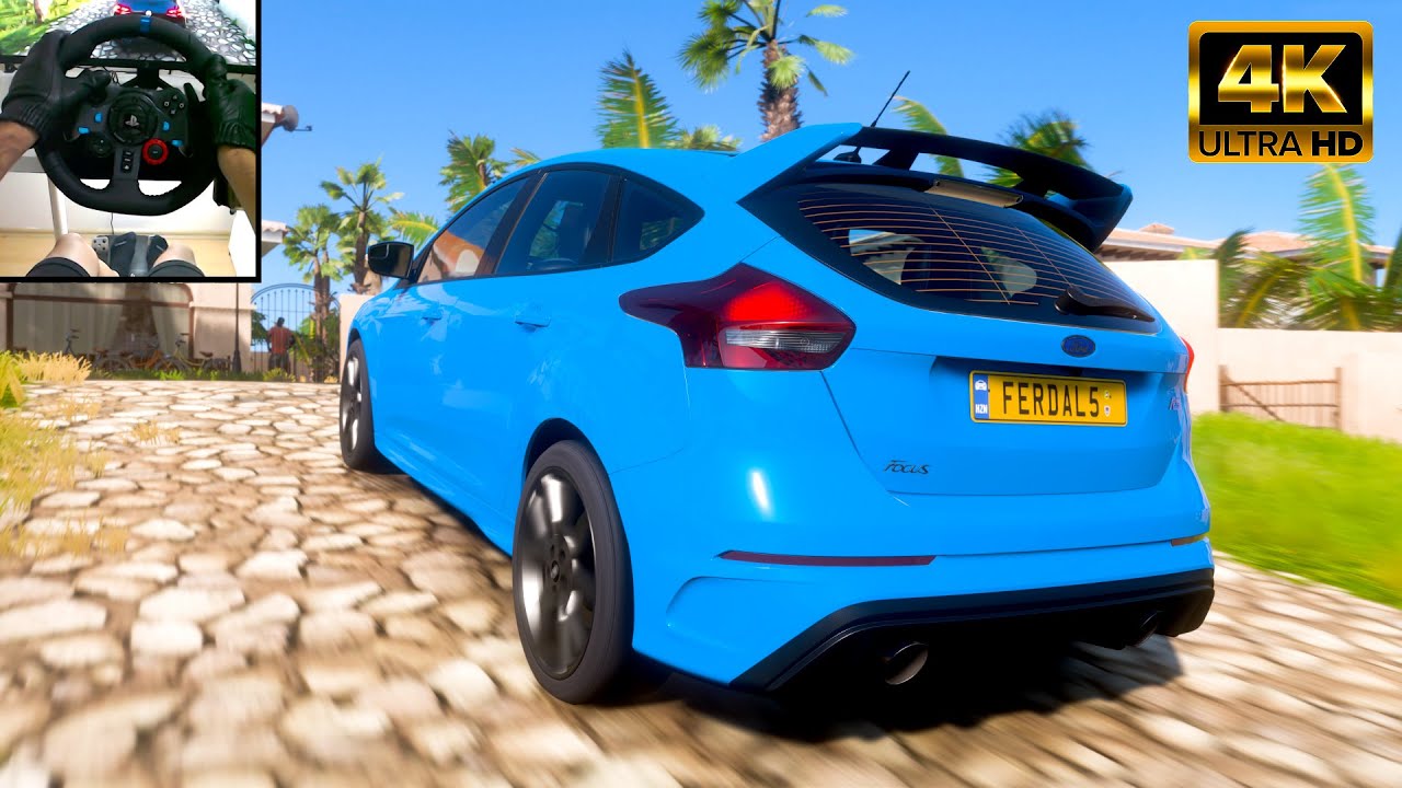 FORD Focus RS 2017 - Forza Horizon 5 - Logitech G29 Gameplay
