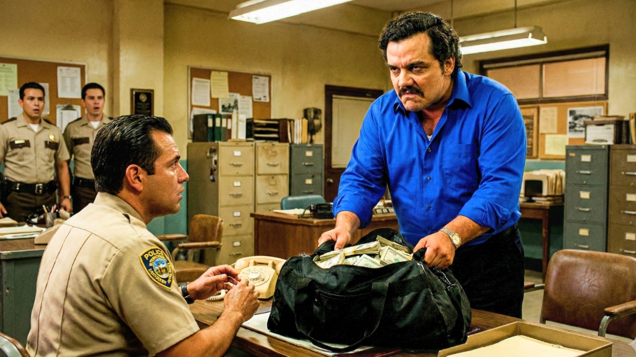 Escobar Walked To Police Office With $1M to Protect His Family—What Happened Next Day Will Shock You