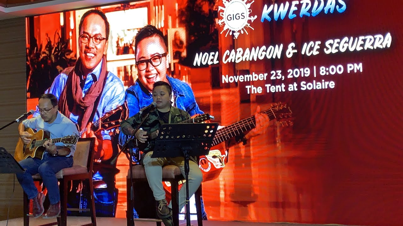 Noel Cabangon “Pipiliin Pa Mag Hintay” Ice Seguerra “Ikaw Lang”