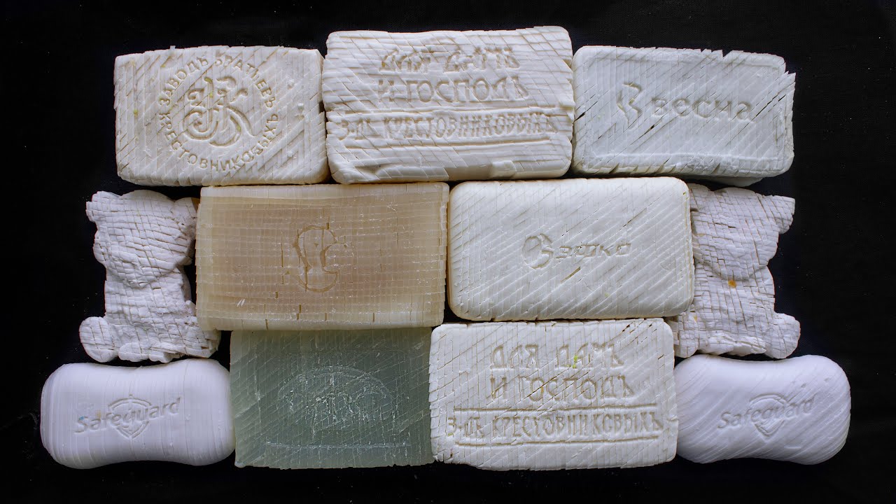 Cutting cubes 🎧 Only white soap 🤍 Crispy and dry