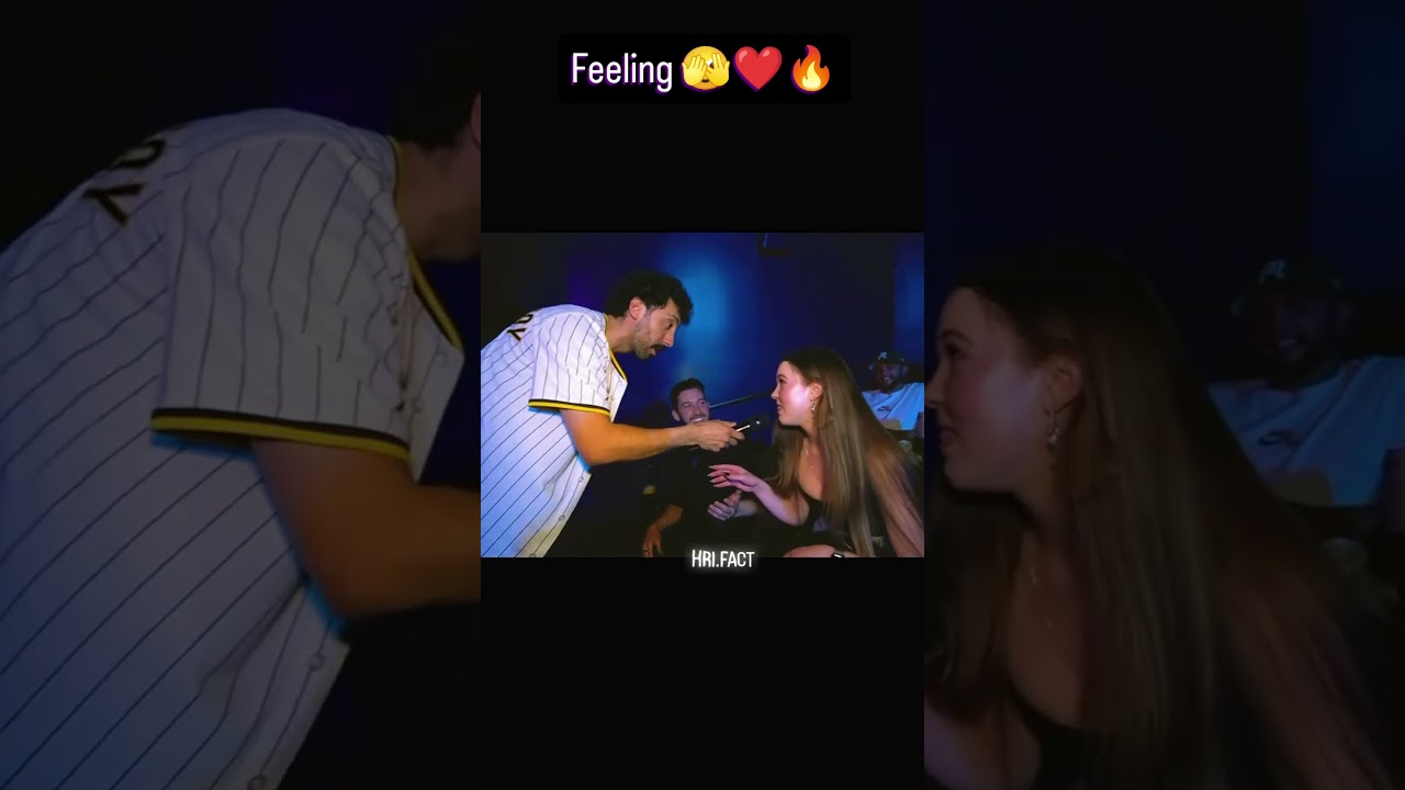 When music meets kindness 🎶Singer spots a stranger in the crowd and turns the moment into pure joy🥳💖