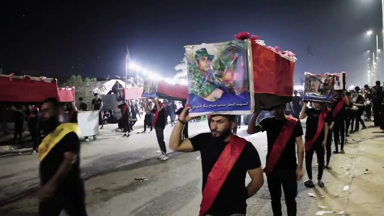 موكب اولاد مسلم (ع) التشيع الرمزي لشهداء ام قصر   #محرم١٤٤٤