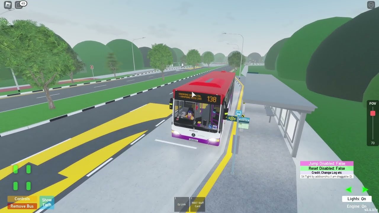 Doing Svc138 (Interchange - Zoo) in Kampong Kayu Roblox
