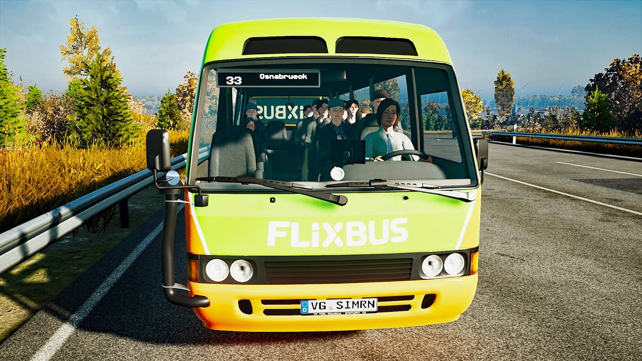 Fernbus Simulator - BB40 ! ! ! Classic Minibus ! ! ! GAMEPLAY ! ! !