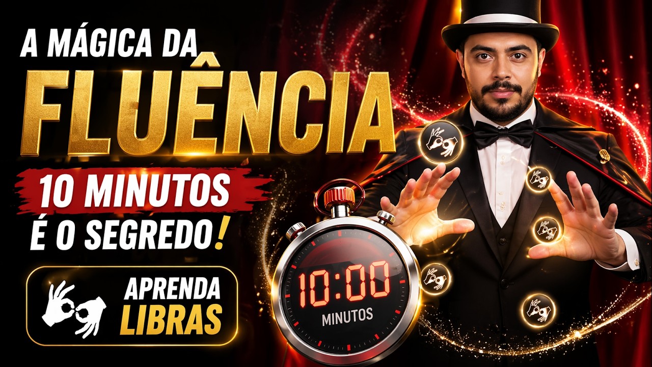A Mágica da Fluência: Como 10 Minutos Mudam Tudo! - LIBRAS