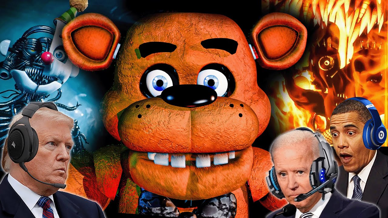 US Presidents Play Five Nights at Freddy's 5-7 (FNAF 5-7)