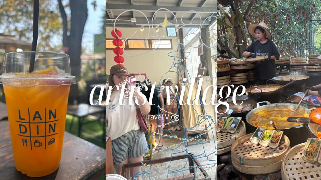 We Found Chiang Mai’s Hidden Artist Village 🇹🇭