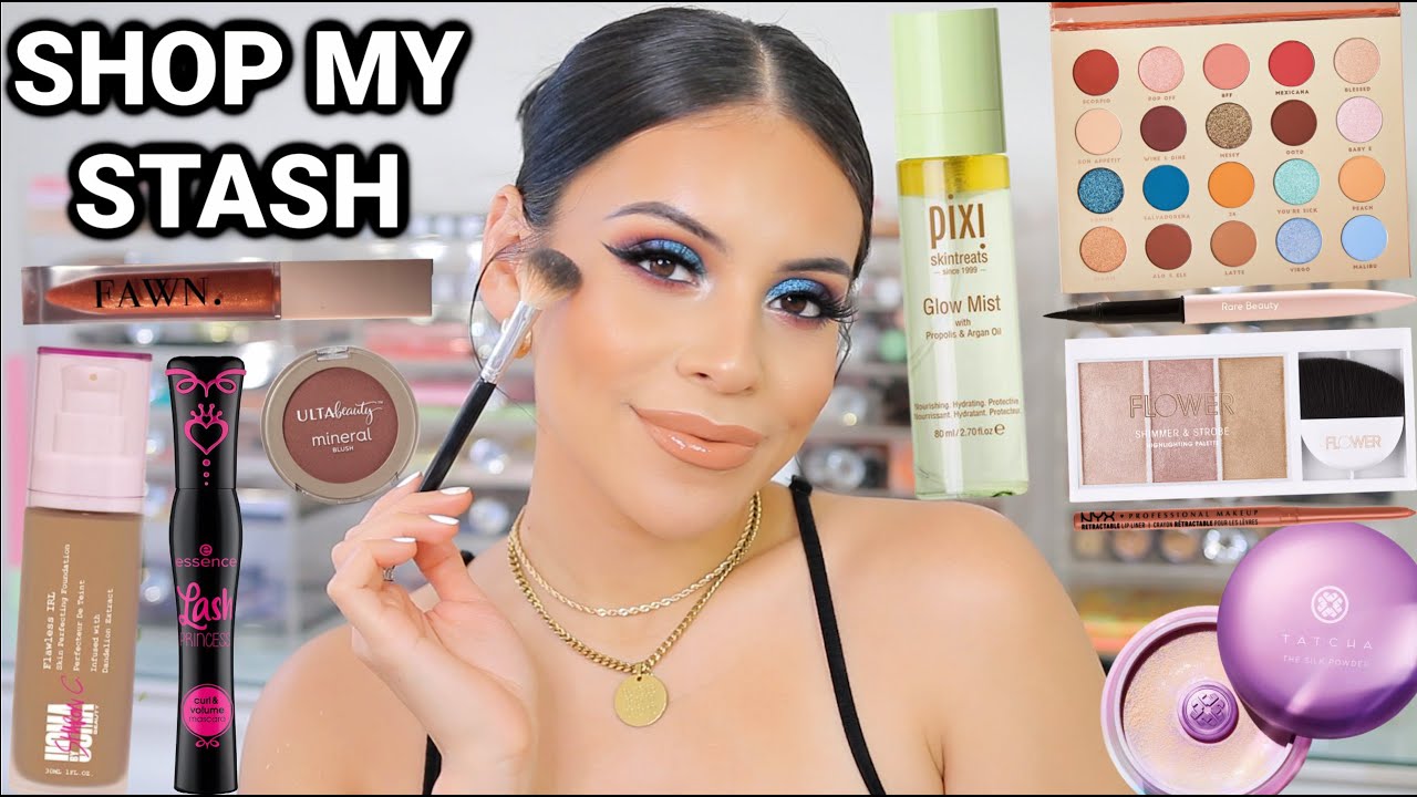 SHOP MY STASH! *discovering new & old makeup*