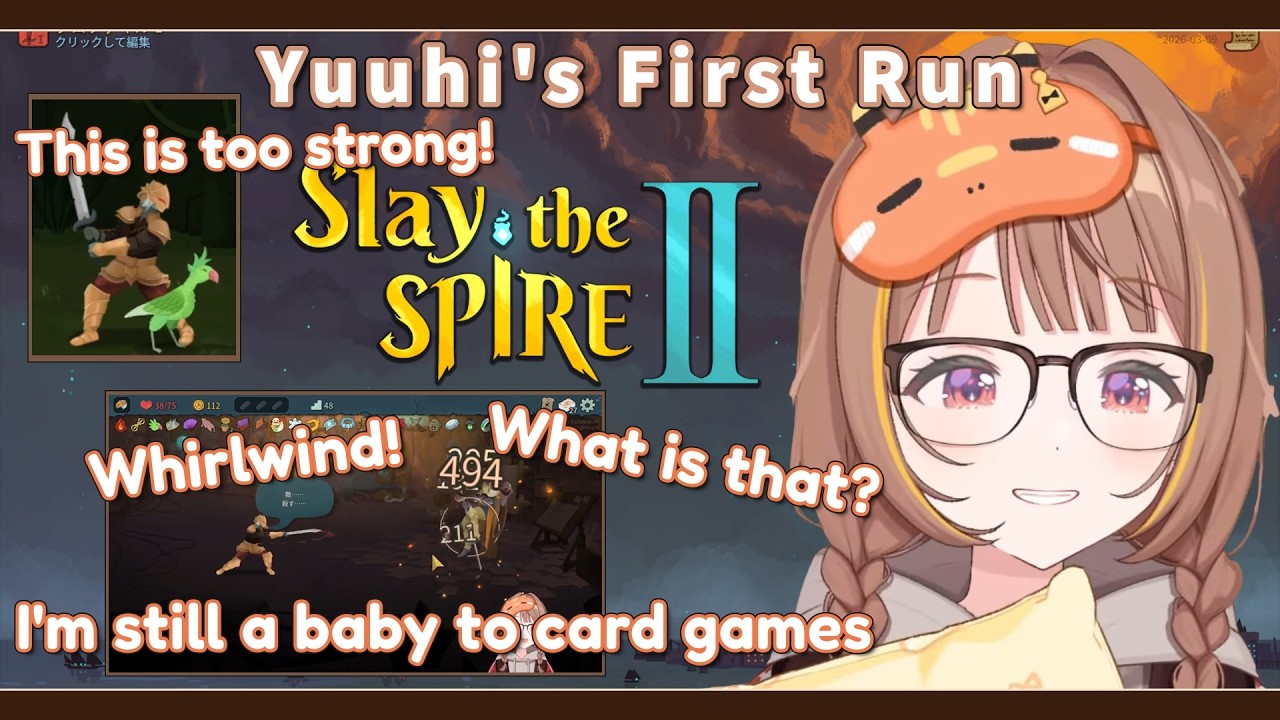 Uhi's First Time in Slay the Spire 2 [ VSPO! / Sendo Yuuhi ] [ ENG Sub ]