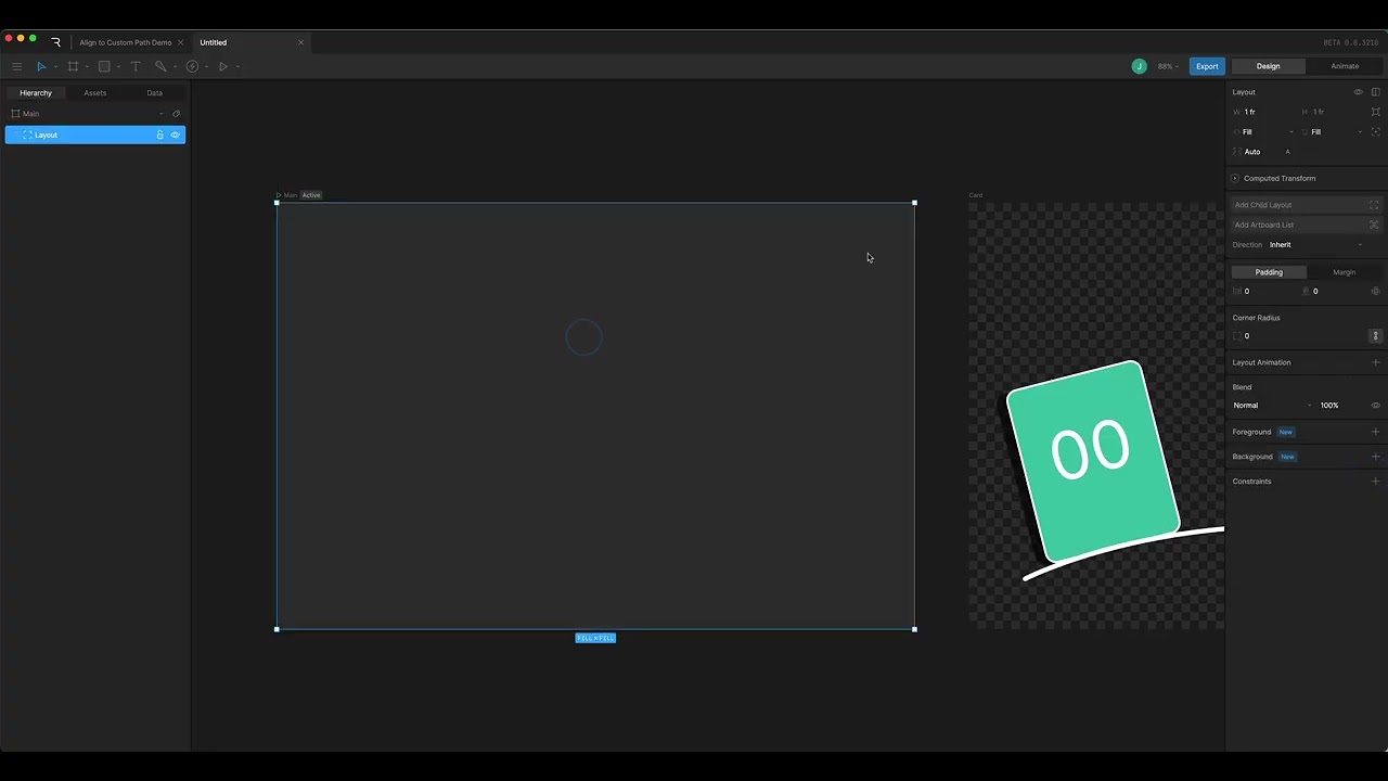 Data Binding Lists: How to arrange list items onto a custom path