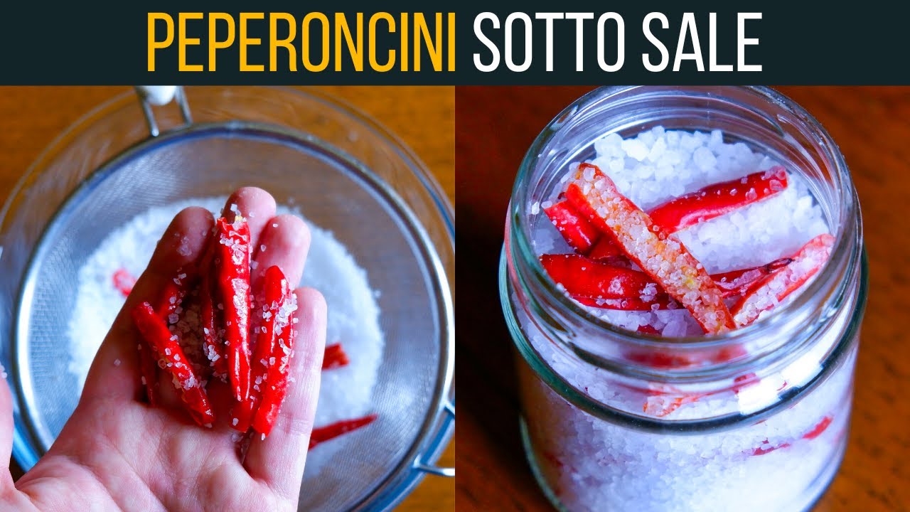 Peperoncini sotto sale | Food Stories