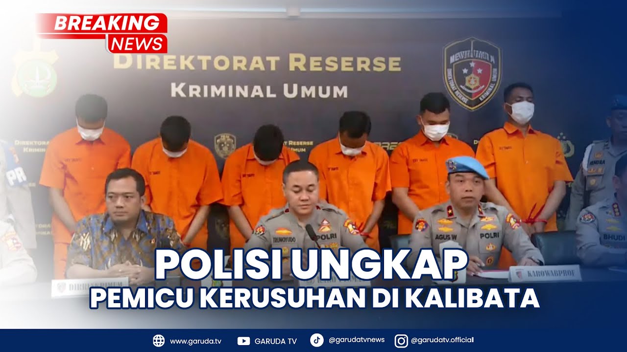 BREAKING NEWS: Polisi Ungkap Pemicu Dua Matel di Kalibata Dikeroyok hingga Tew*s