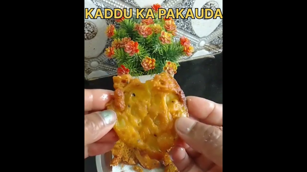 Kaddu Ka Pakauda #recipe #chatpataswad #delicious #easyrecipe #pakauda recipe #yemmi #swadistrecipe