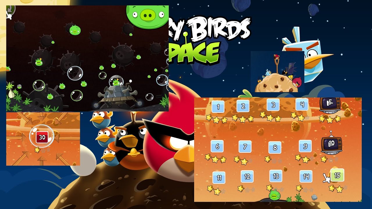 Angry Birds Space but the birds are not space by Girlfriend Gameplay