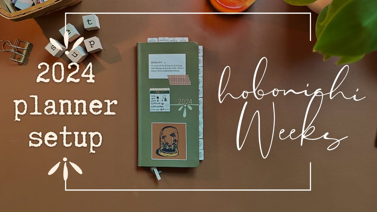 Hobonichi Weeks 2024 Setup | Flip Through