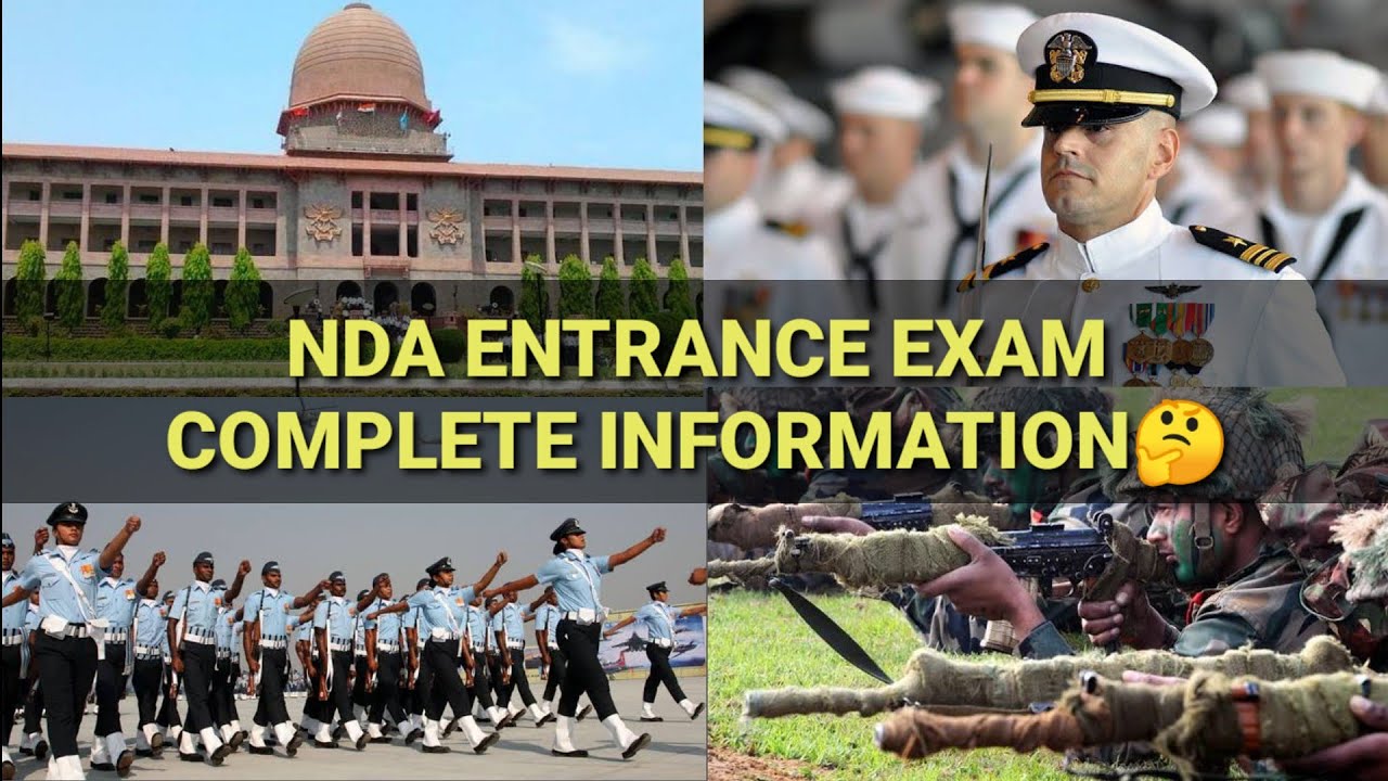 NDA Entrance Exam Complete Information | Khadakwasla | Pune