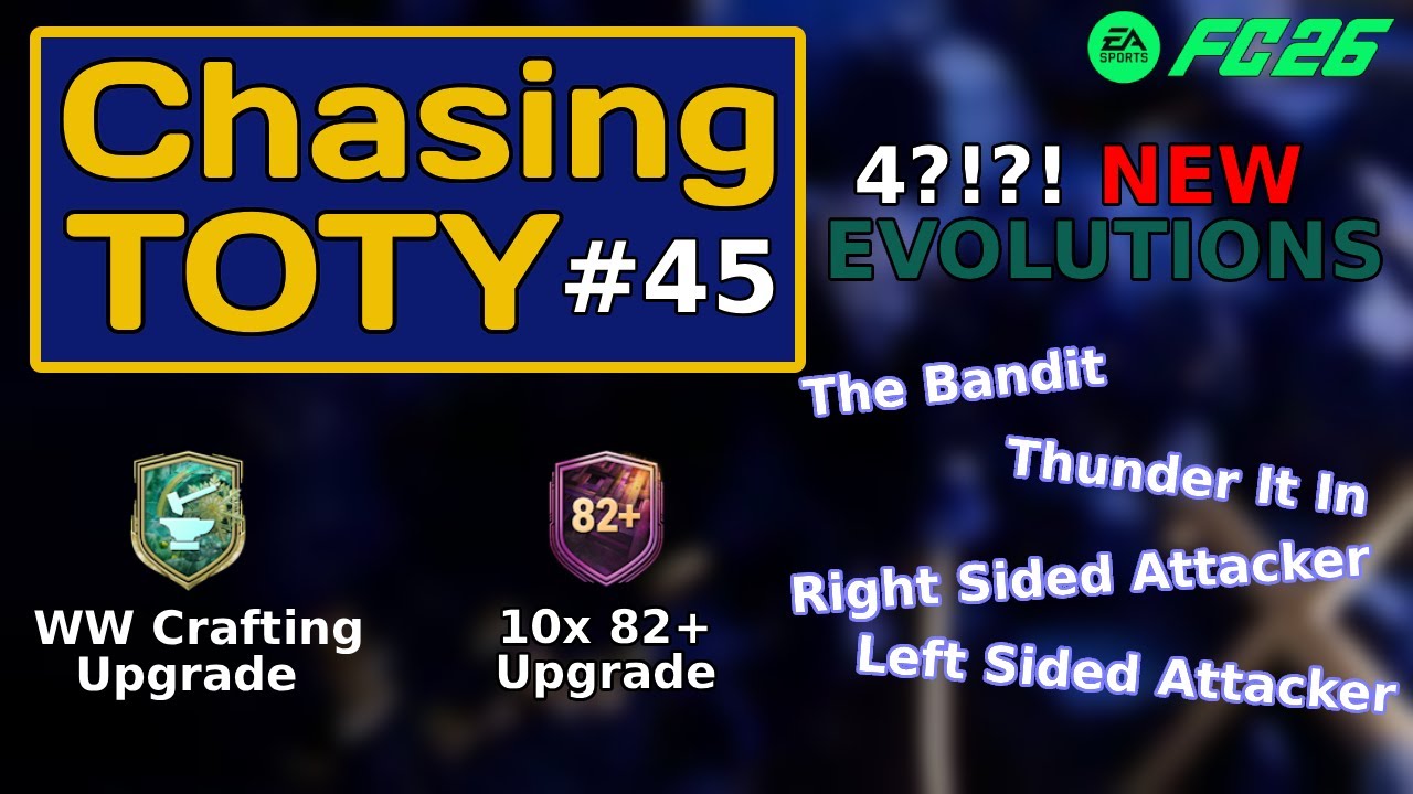 WINTER WILDCARD CRAFTING UPGRADES & MORE AMAZING UPGRADE SBCS ARE HERE! Chasing TOTY #45