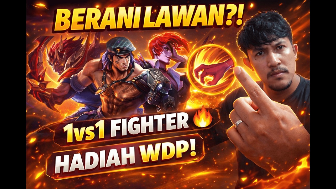 🔴 LIVE Mobile Legends BY1 Fighter Only! Siapa Jagoan Asli? 💥 Hadiah WDP Menanti! #by1 #livemlbb