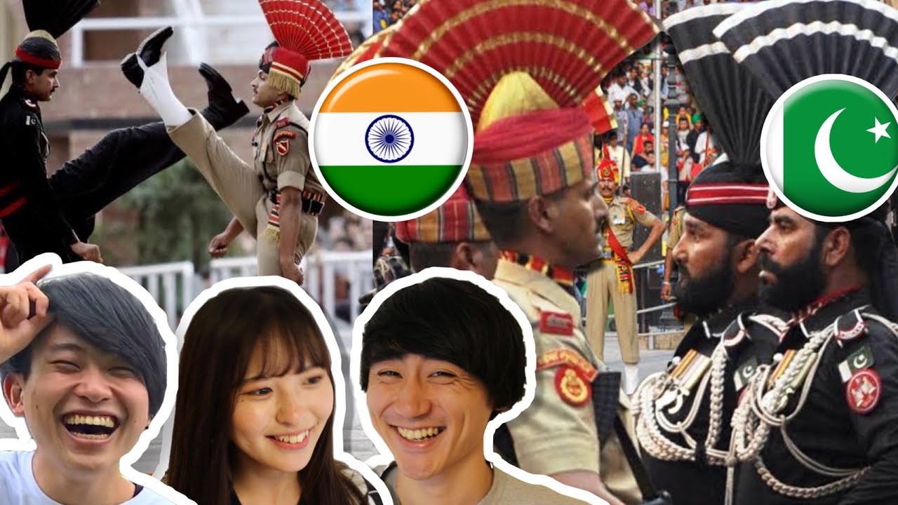 This is the Coolest Handshake in the World!! Foreigner React to Border Between India and Pakistan!!