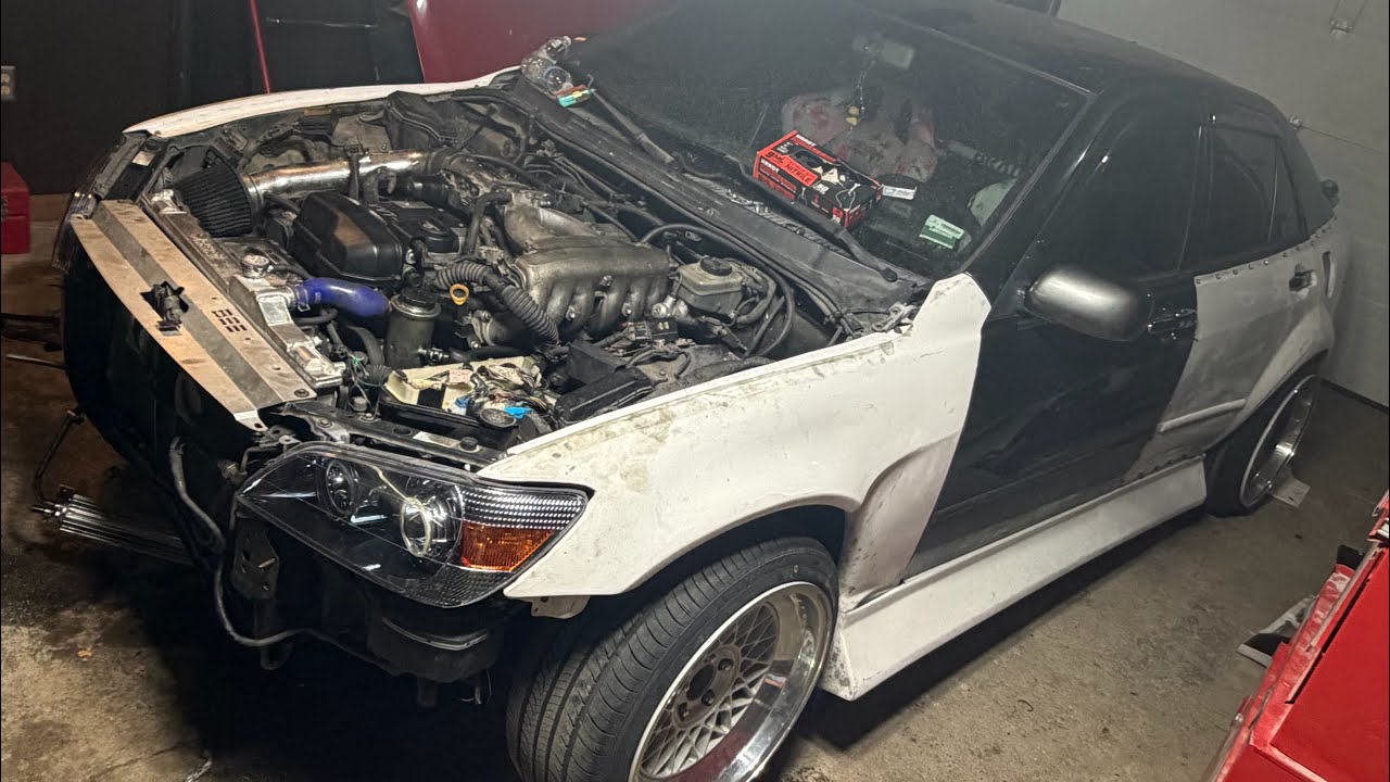 Crazy engine swap video #automobile #mechanic 
