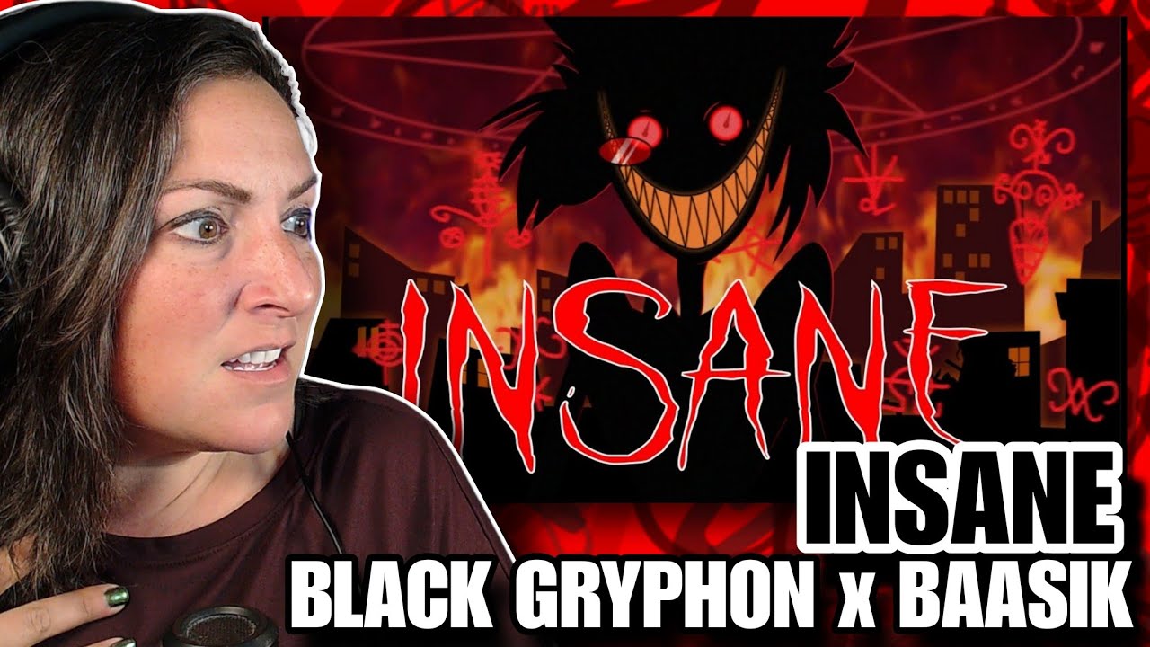 Первое прослушивание | INSANE (Песня из Hazbin Hotel) — Black Gryph0n и Baasik
