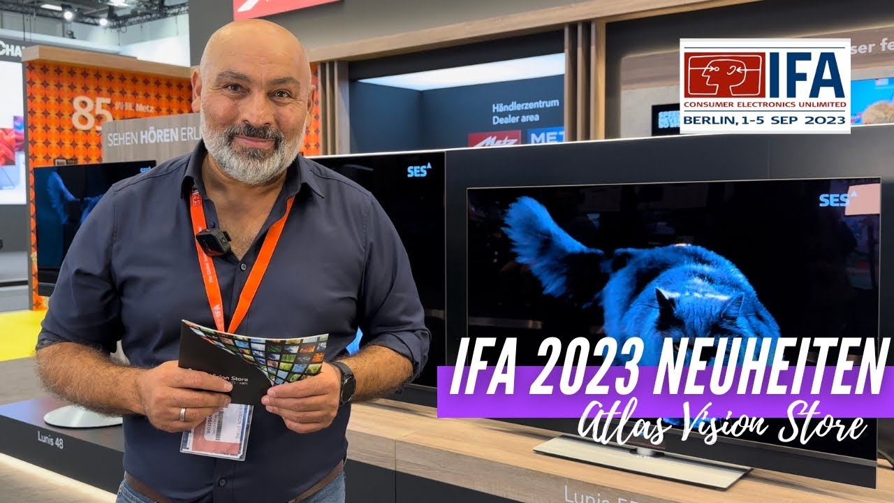 IFA 2023  TV NEUHEITEN  - Panasonic MZW2004, LG OLED M3, Loewe Iconic, Metz Lunis, Samsung GQ77S95C