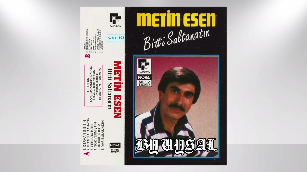 Metin Esen-Bitti Saltanatın (1987) #arabesk