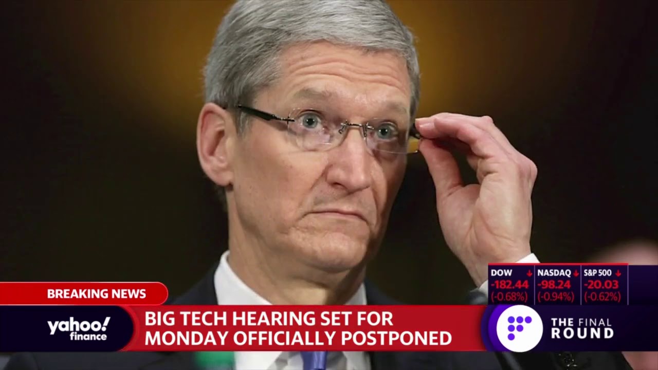 Big Tech hearing on Capitol Hill set for Monday officially postponed