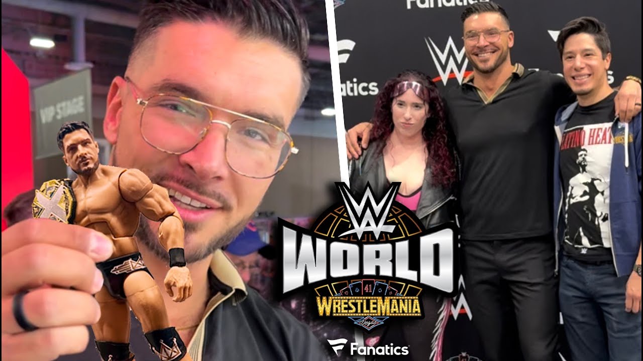 Seeing my WWE Action Figure &bull; WWE WORLD VLOG