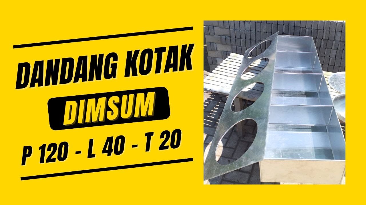 DANDANG KOTAK BUAT DIMSUM | WA 082241152278 #dandang #dimsum #usaha #alatmasak