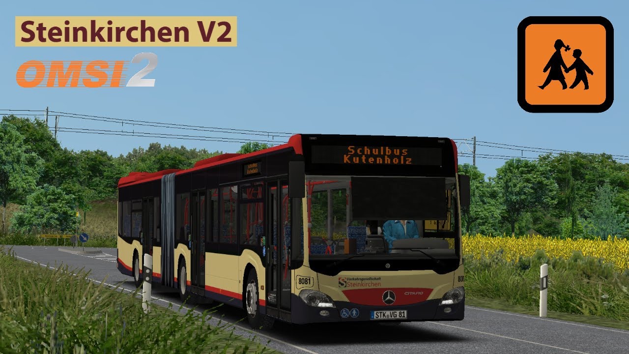 OMSI 2: C2G Hybrid MOD auf dem Schulbus in Steinkirchen! #168 | PxlKiing