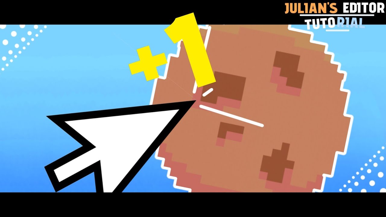 How to make Cookie Clicker in julian's editor! part 1 (main gameplay)