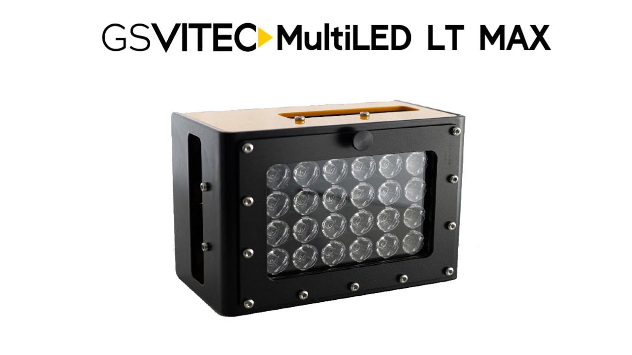 Overview of the GS Vitec LT Max high power LED light for high speed imaging