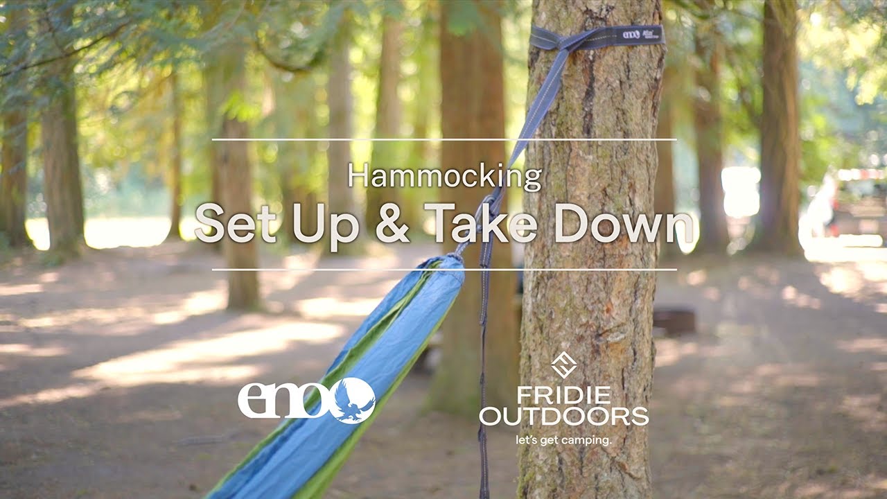 How To Set Up & Take Down Your Hammock