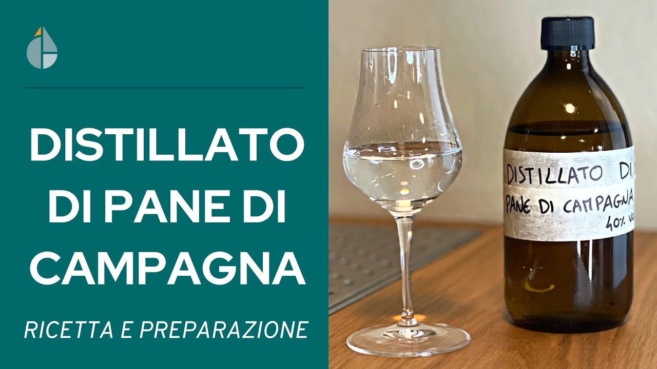 Abbiamo distillato del Pane con l'Evaporatore Rotante per ottenere una VODKA AL PANE