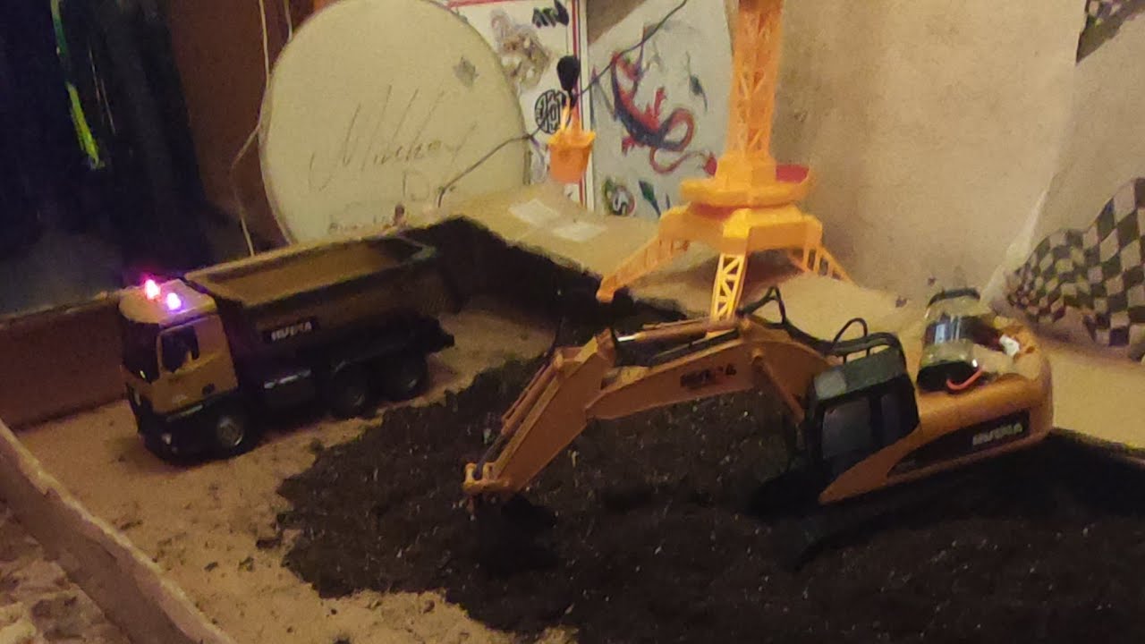 RC construction vehicles Huina 1:14
